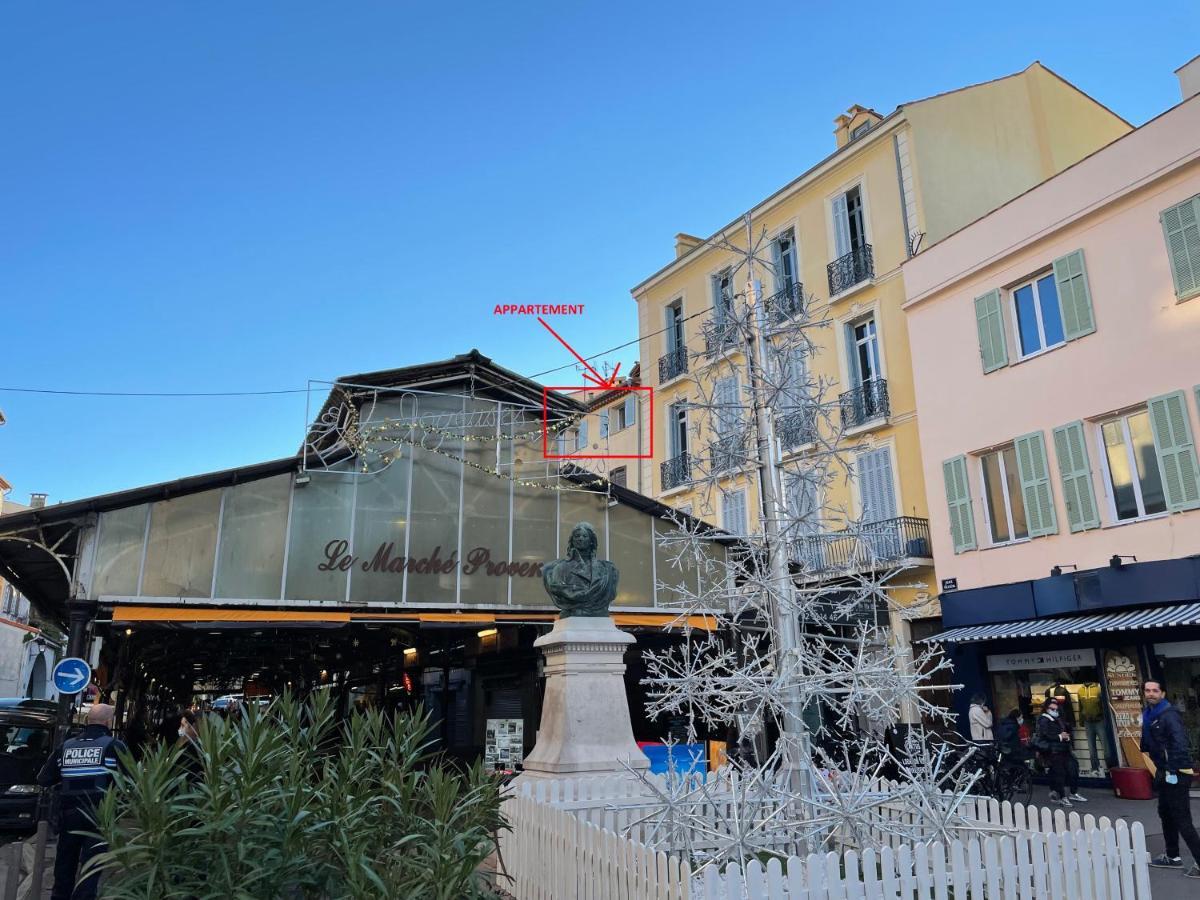Nice Renting - Massena - Loft - Heart Of Vieil Antibes - The Market With Sea View Ngoại thất bức ảnh